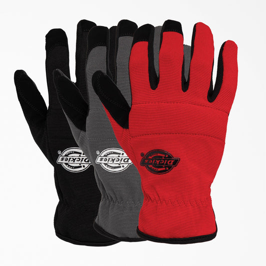 Dickies Featured | Multi-Purpose Work Gloves, 3-Pack