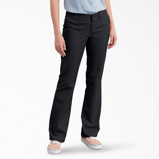 Dickies Customer Favorite | Women's FLEX Slim Fit Bootcut Pants