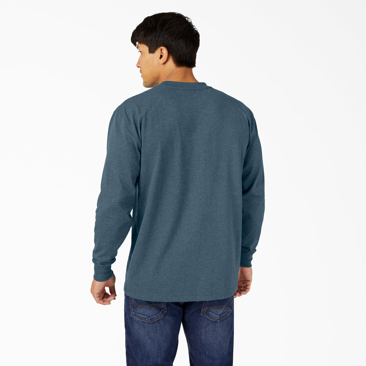 Dickies Top Pick | Heavyweight Heathered Long Sleeve Pocket T-Shirt