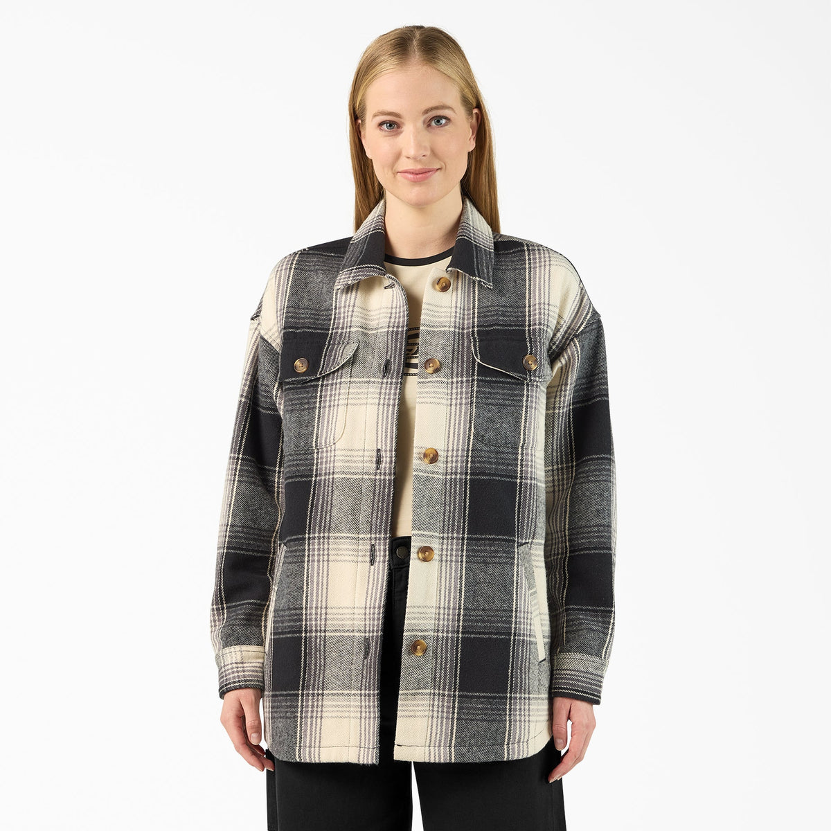 Dickies Top Pick | Women's Flannel Shacket