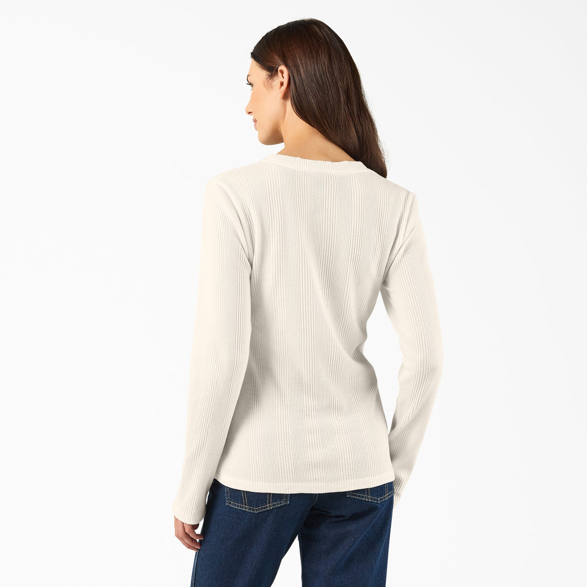 Dickies Sale | Women's Crewneck Henley Shirt