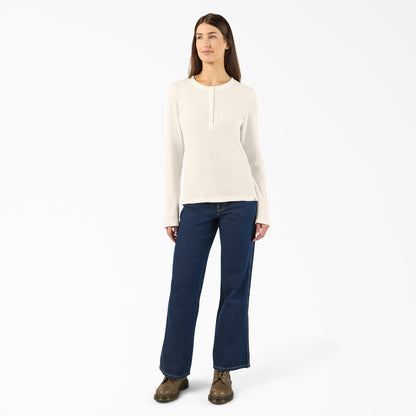 Dickies Sale | Women's Crewneck Henley Shirt