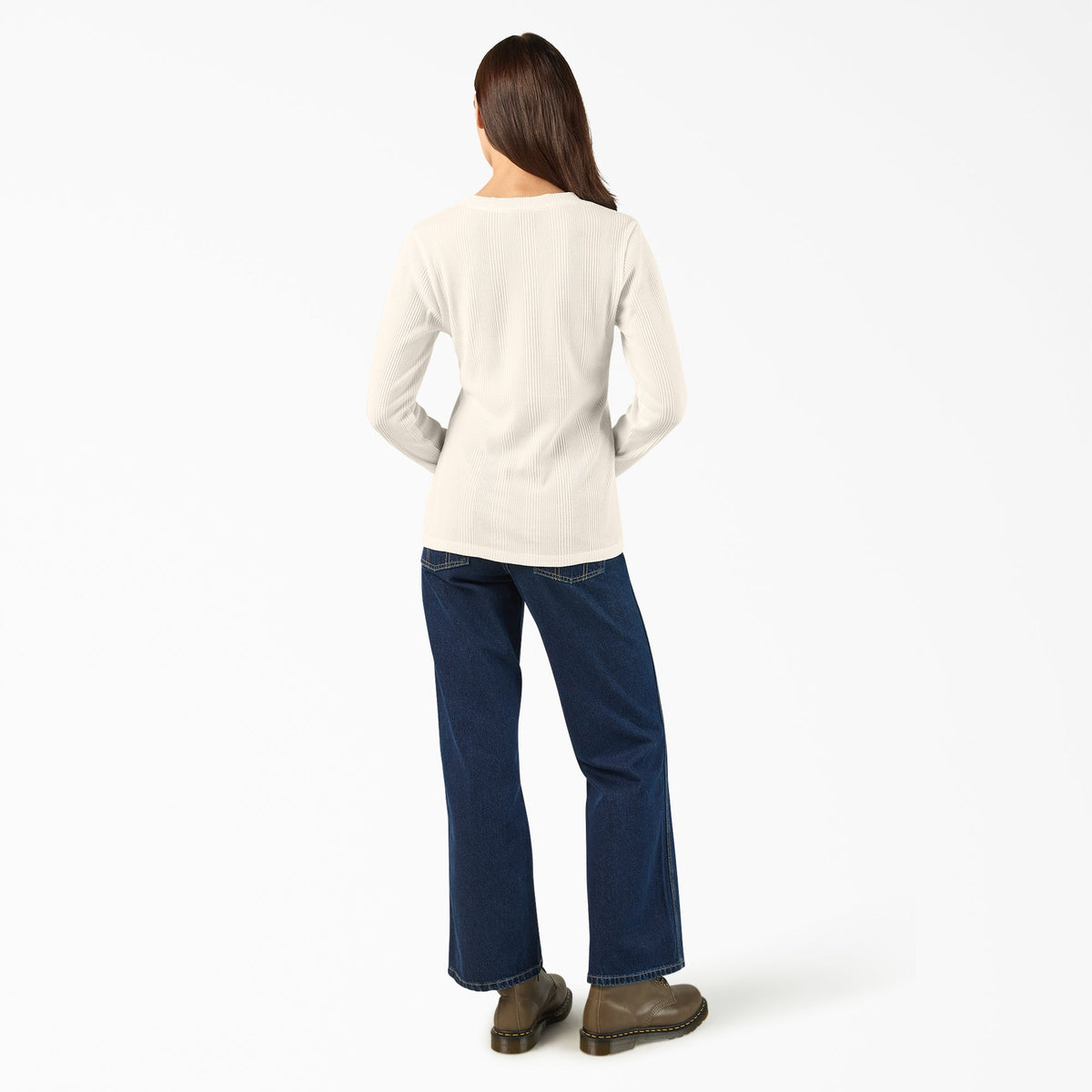 Dickies Sale | Women's Crewneck Henley Shirt