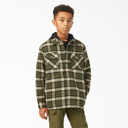 Dickies Hot Sale | Boys' Flannel Shirt Jacket