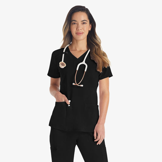 Dickies Everyday | Women's EDS Essentials V-Neck Scrub Top