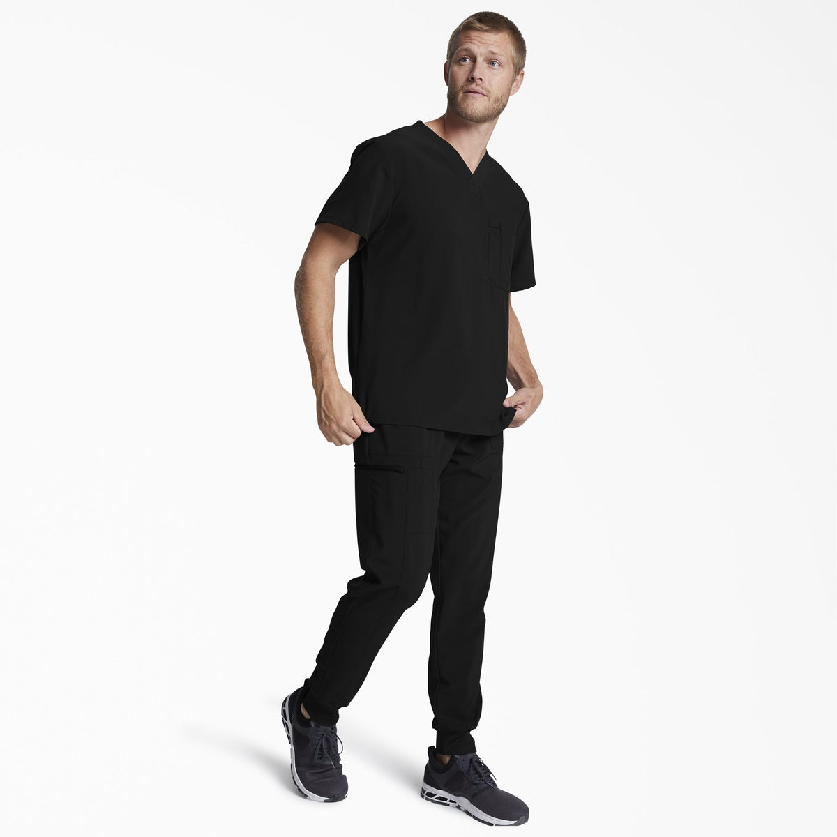 Dickies Signature | Men's EDS Essentials Tuckable V-Neck Scrub Top