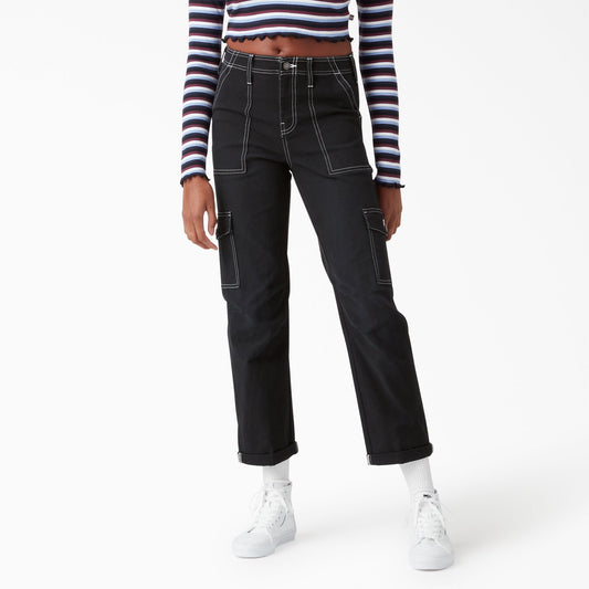 Dickies Recommended | Women's Skinny Fit Cuffed Cargo Pants