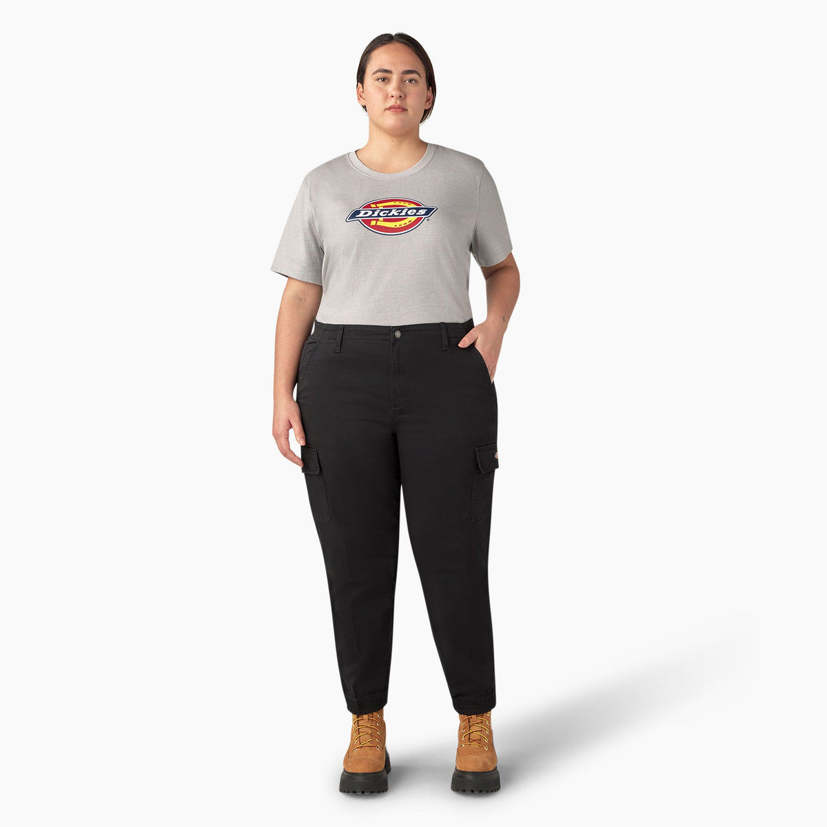 Dickies Premium | Women's Plus High Rise Fit Cargo Pants