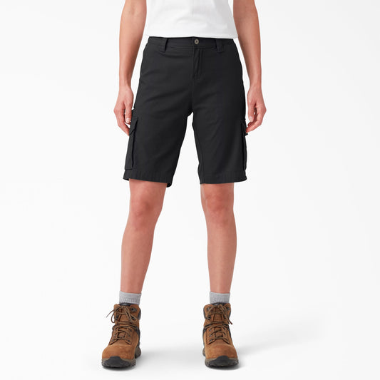 Dickies Recommended | Women's Ripstop Cargo Shorts, 9"