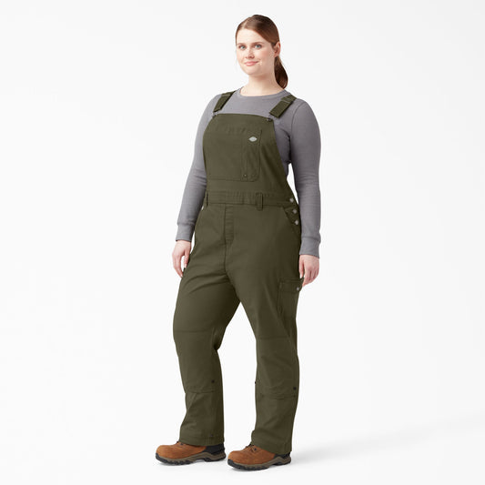Dickies New | Women's Plus Cooling Ripstop Bib Overalls