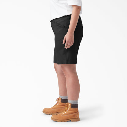 Dickies Great Value | Women's Plus Cooling Relaxed Fit Shorts, 9"