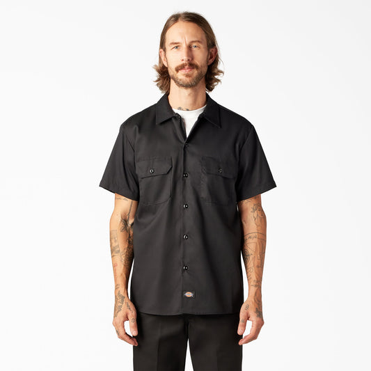 Dickies Featured | FLEX Slim Fit Short Sleeve Work Shirt