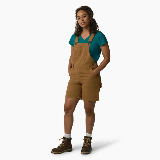 Dickies Hot Sale | Women's Relaxed Fit Bib Shortalls, 7"