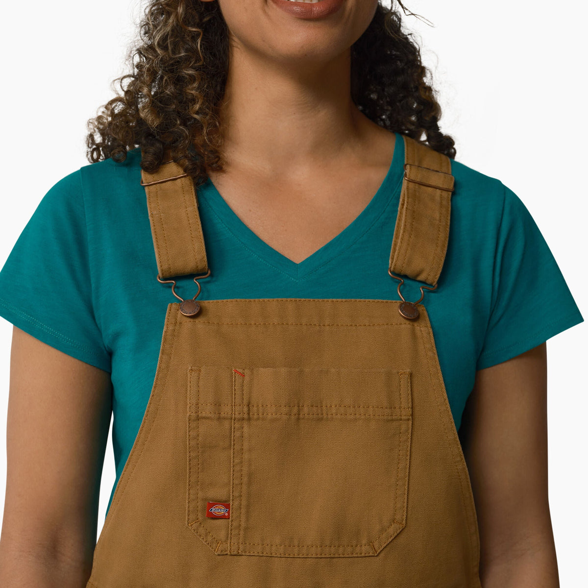 Dickies Hot Sale | Women's Relaxed Fit Bib Shortalls, 7"
