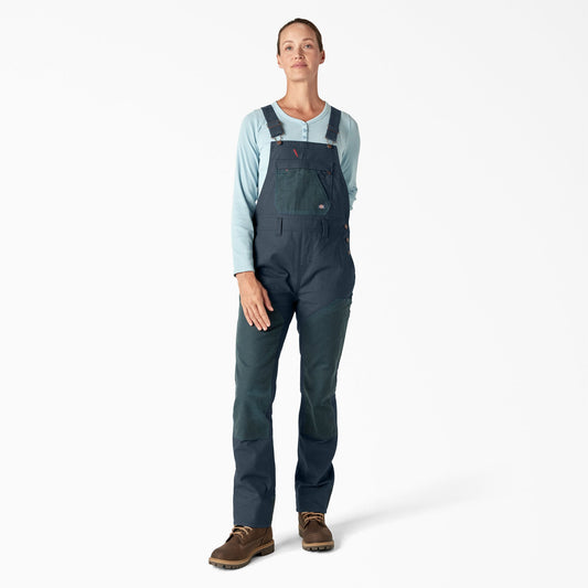 Dickies Latest | Women's Relaxed Fit Waxed Canvas Bib Overalls