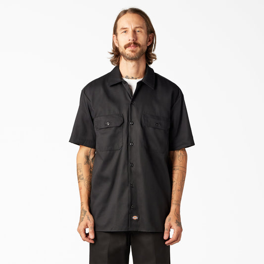 Dickies Sale | FLEX Relaxed Fit Short Sleeve Work Shirt