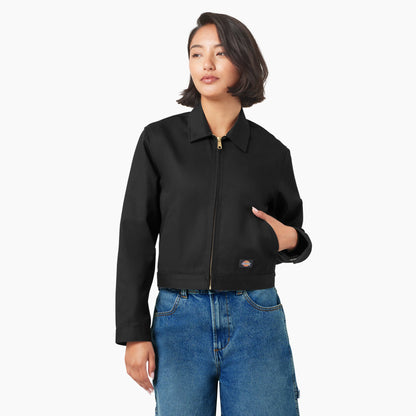 Dickies Featured | Women's Unlined Cropped Eisenhower Jacket