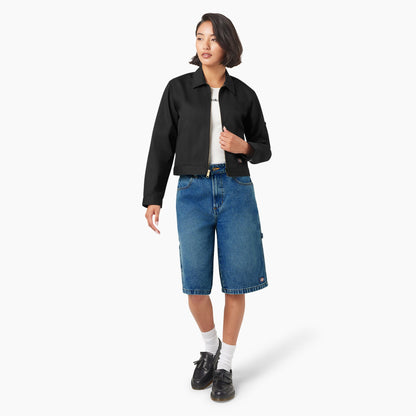 Dickies Featured | Women's Unlined Cropped Eisenhower Jacket