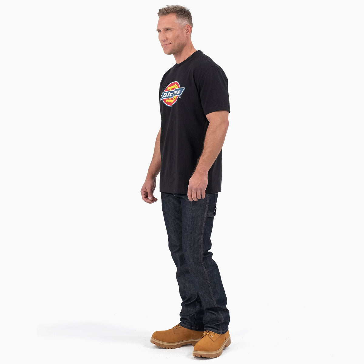 Dickies Special Offer | Short Sleeve Tri-Color Logo Graphic T-Shirt