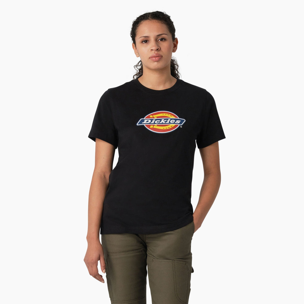 Dickies Featured | Women's Heavyweight Logo T-Shirt