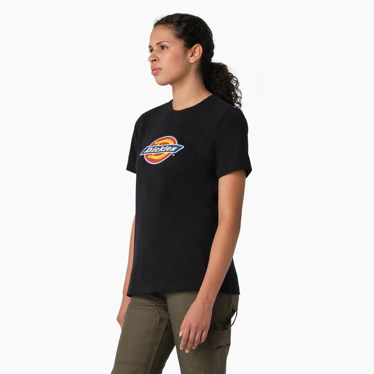 Dickies Featured | Women's Heavyweight Logo T-Shirt