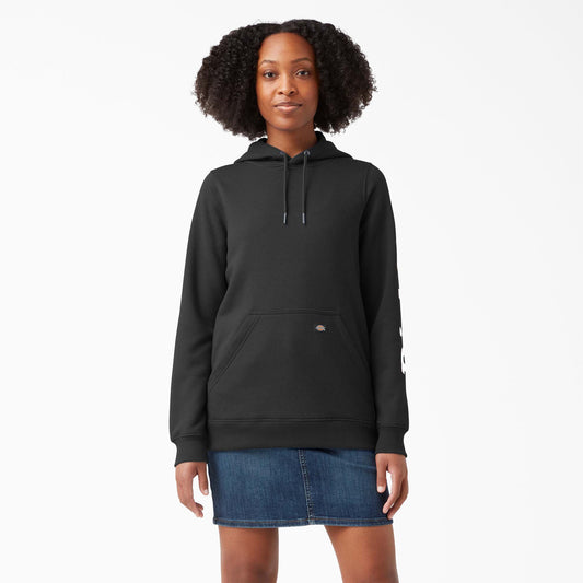 Dickies Hot Sale | Women's Water Repellent Sleeve Logo Hoodie