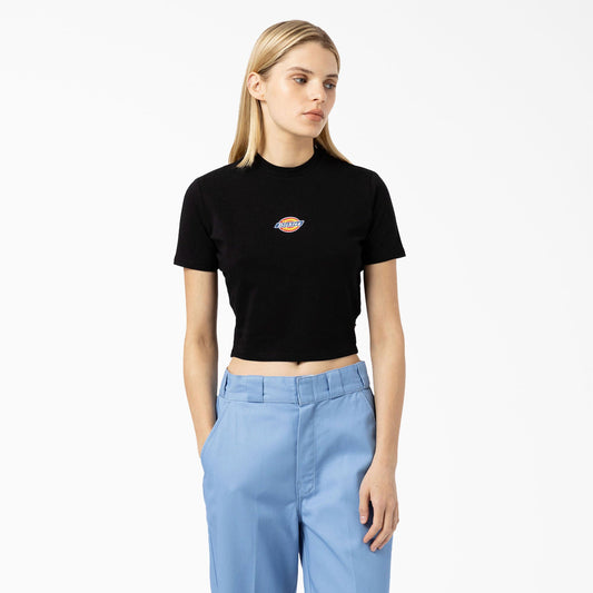 Dickies Deals | Women's Maple Valley Logo Cropped T-Shirt