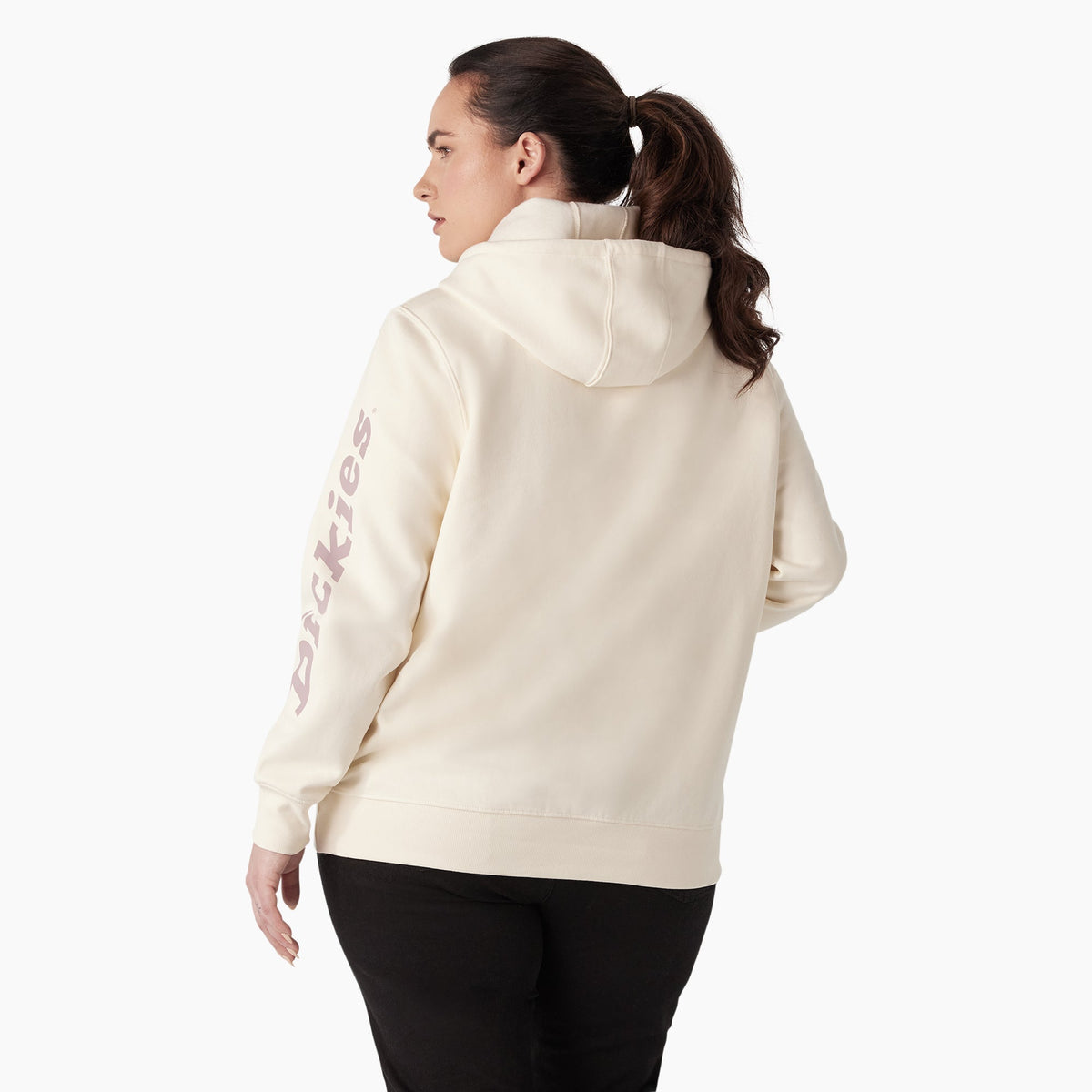 Dickies Popular | Women's Plus Water Repellent Sleeve Logo Hoodie