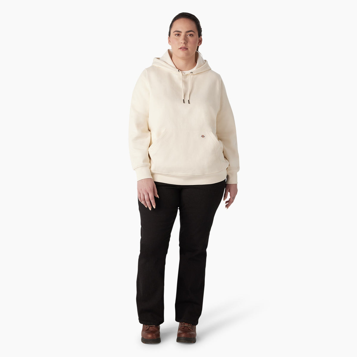 Dickies Popular | Women's Plus Water Repellent Sleeve Logo Hoodie