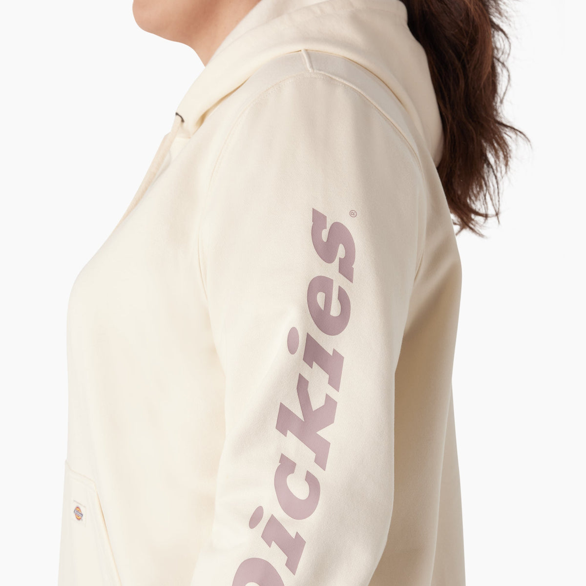 Dickies Popular | Women's Plus Water Repellent Sleeve Logo Hoodie