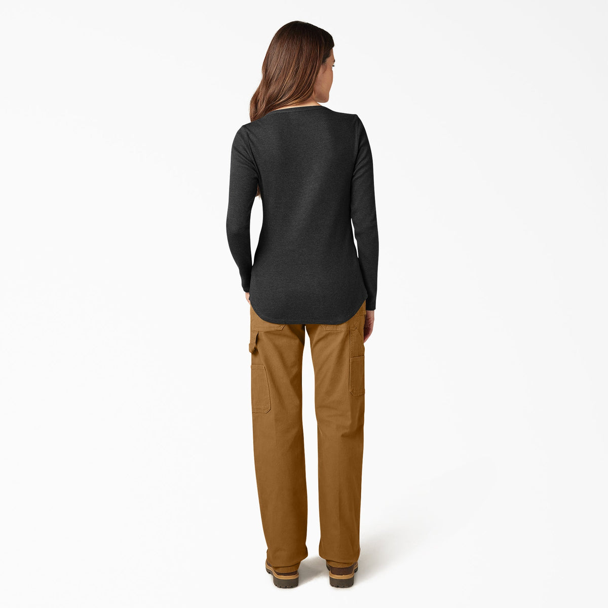Dickies Best Price | Women's Henley Long Sleeve Shirt
