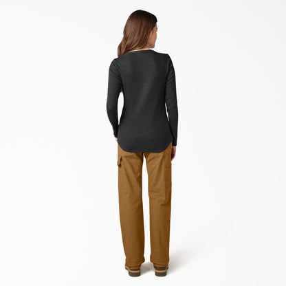 Dickies Best Price | Women's Henley Long Sleeve Shirt