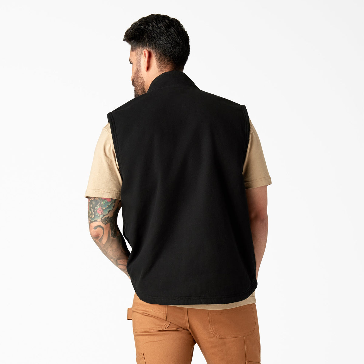 Dickies Latest | Duck Canvas High Pile Fleece Lined Vest