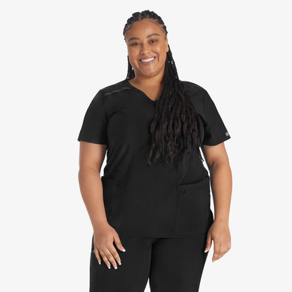 Dickies Discount | Women's EDS Essentials Mock Wrap Scrub Top