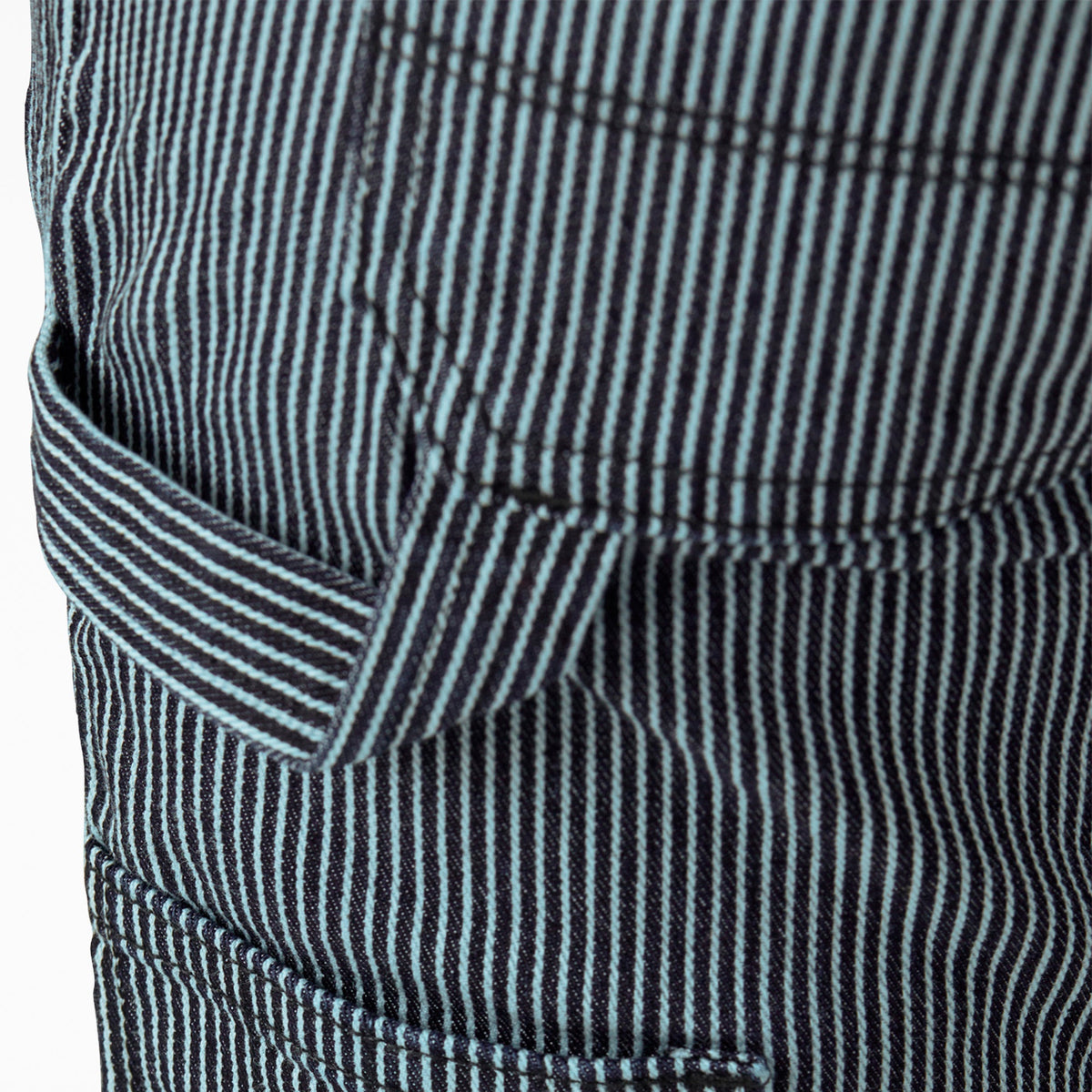Dickies Recommended | Women's FLEX Relaxed Fit Hickory Stripe Carpenter Pants