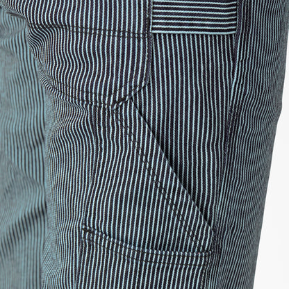 Dickies Recommended | Women's FLEX Relaxed Fit Hickory Stripe Carpenter Pants