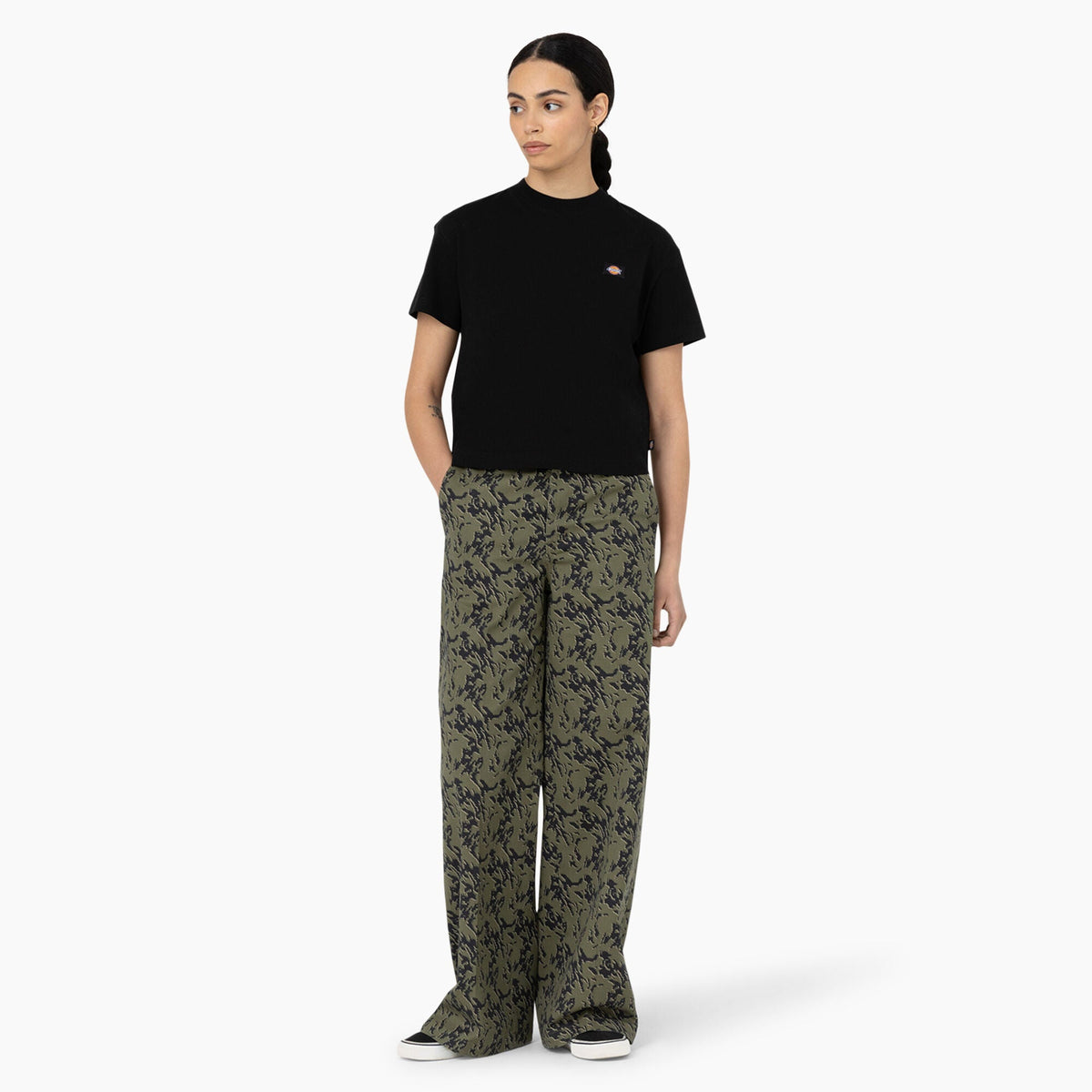 Dickies Best Seller | Women's Oakport Cropped T-Shirt