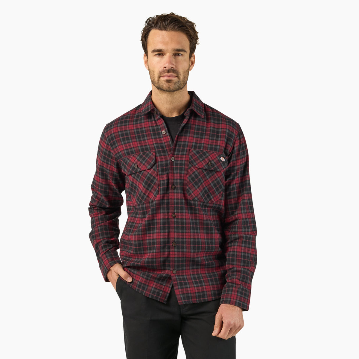 Dickies Everyday | Long Sleeve Flannel Work Shirt