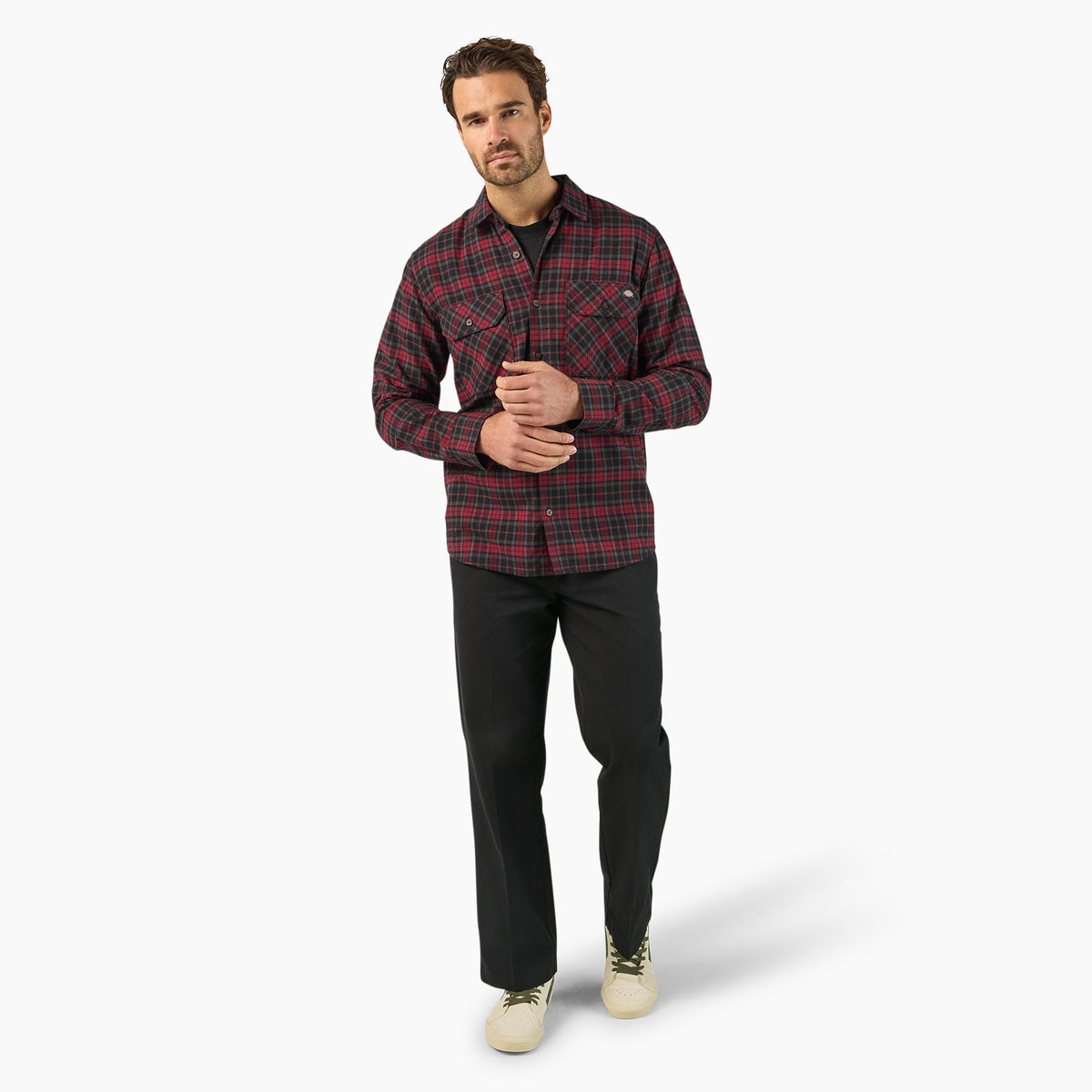 Dickies Everyday | Long Sleeve Flannel Work Shirt