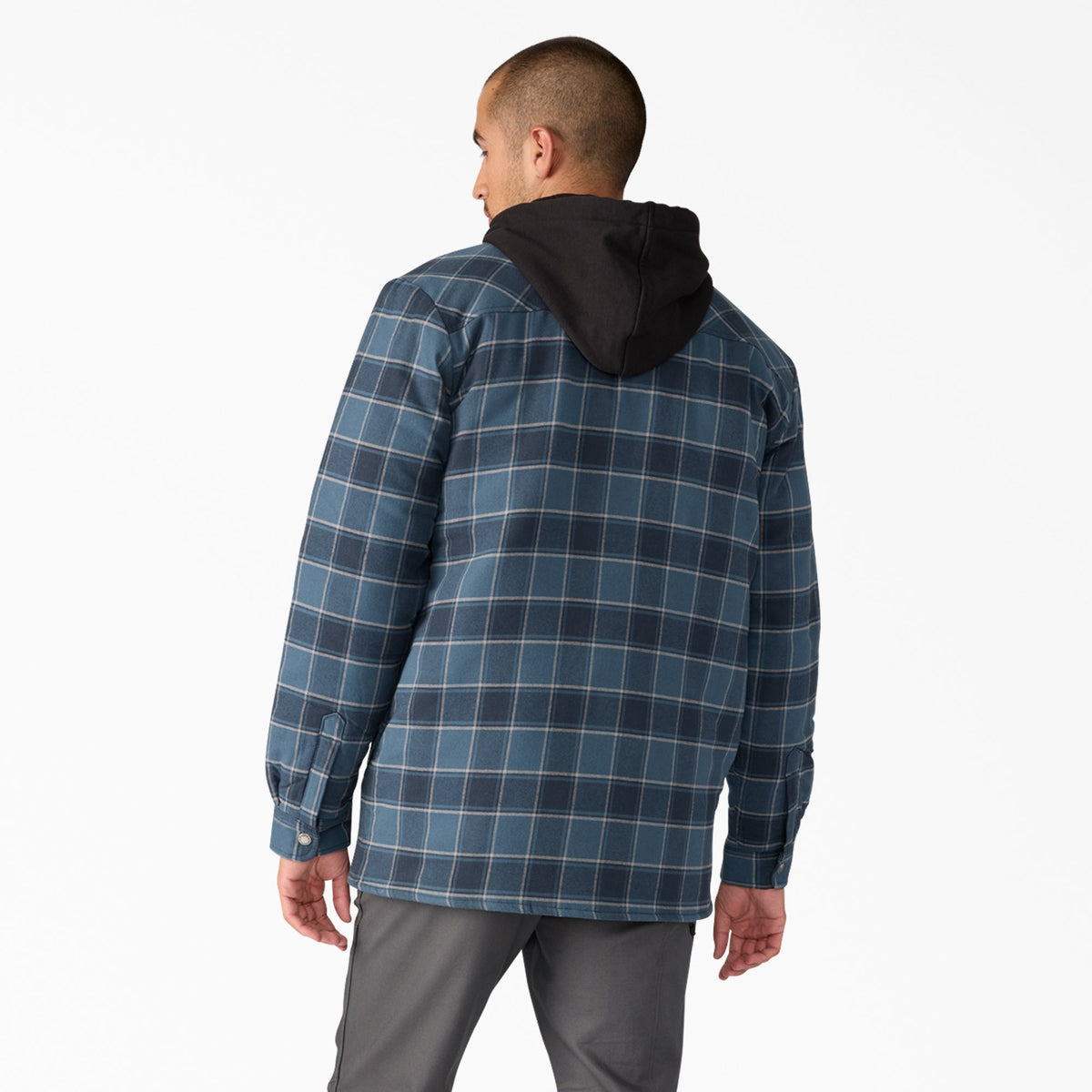 Dickies Value | Water Repellent Flannel Hooded Shirt Jacket