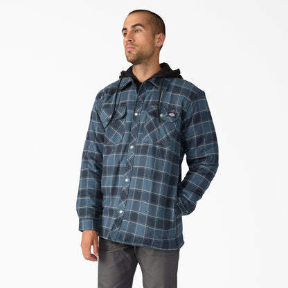 Dickies Value | Water Repellent Flannel Hooded Shirt Jacket