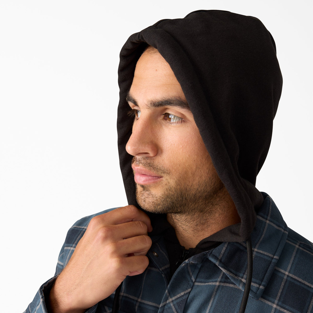 Dickies Value | Water Repellent Flannel Hooded Shirt Jacket