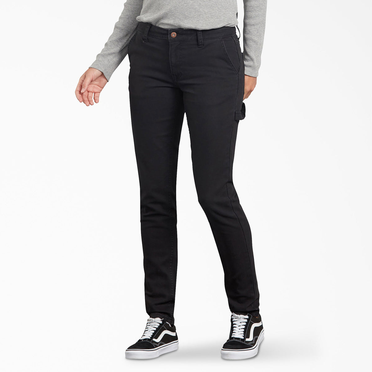 Dickies Smart Buy | Women's FLEX Slim Fit Duck Carpenter Pants