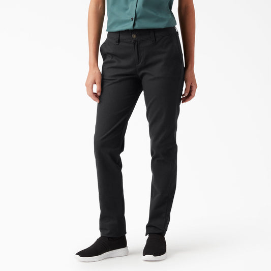 Dickies Deals | Women's Skinny Twill Pants