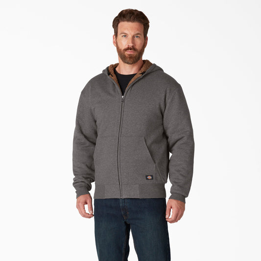 Dickies Latest | High Pile Fleece Lined Full Zip Hoodie