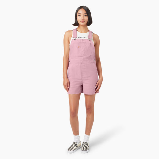 Dickies Sale | Women's Duck Canvas Bib Shortalls, 4"