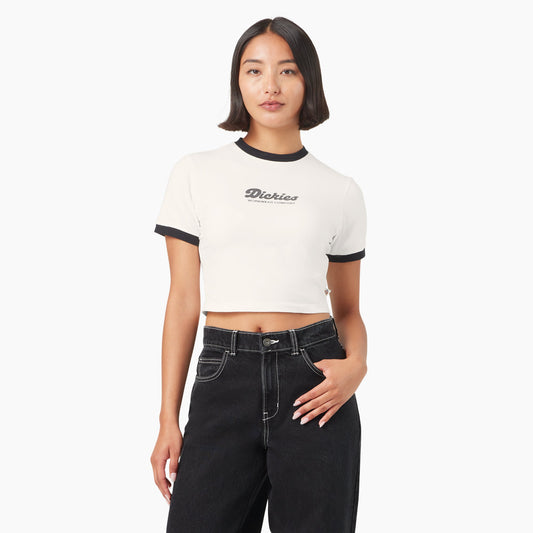 Dickies Quality | Women's Lewistown Cropped Ringer T-Shirt