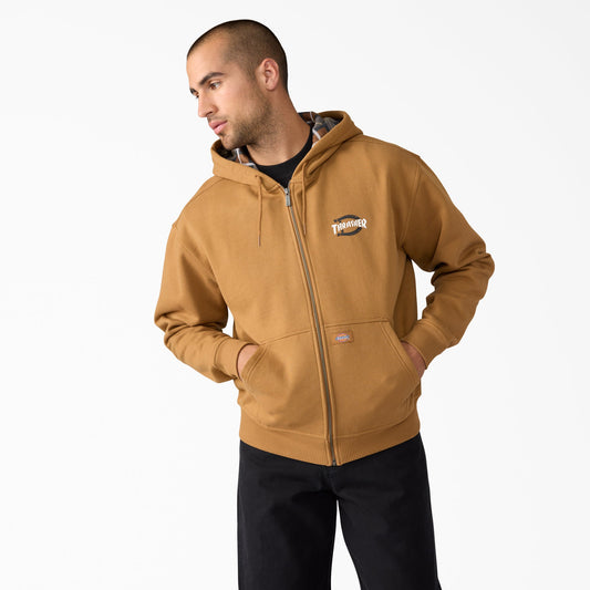 Dickies Premium | X Thrasher Zippered Hoodie