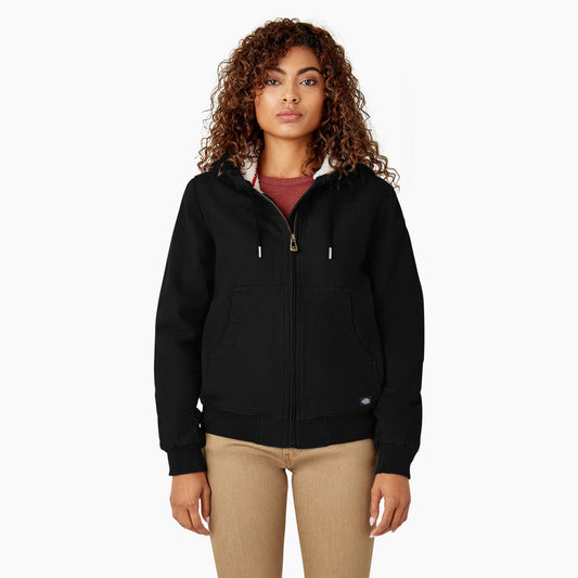Dickies Customer Favorite | Women's Fleece Lined Duck Canvas Jacket